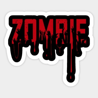 Zombie Sticker